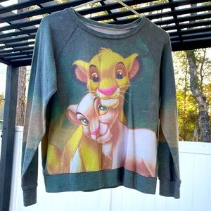 🦁 DISNEY’s Lion King Pullover Sweater! Size SM; Never Worn!